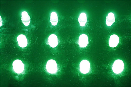 12mm 0,3W DC12V Quadrat LED Pixel Modul Wasserdicht Außen Einfarbig