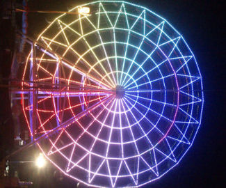 Pixel-Licht Wunder-Beans SMD5050 IP67 weißes Farbe20mm LED für Riesenrad