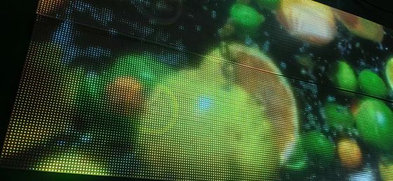 XH-JHP-P6Custom high quality transparent glass full color double sided Transparent glass display LED display transparent