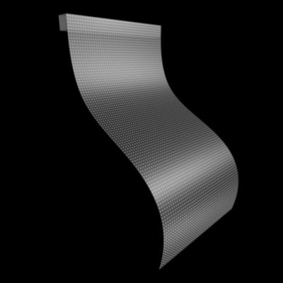 Innenarchitektur Farbe animierte transparente Klebstoff LED-Display transparente Filmbildschirm
