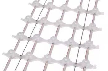 Hohe Helligkeit RGB P31 Pixel LED-Bildschirm LED-Gitter Video Vorhang wasserdicht transparentes weiches / flexibles Display LED-Netz