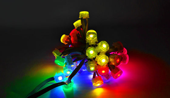 48 Stück 20mm Außenwasserdicht IP67 LED Pixellicht mit Rot/Grün/Blau/Gelb/Weiß/Wärme Weiß