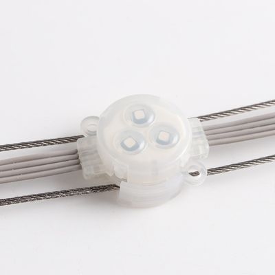 RGB LED Pixel Lichter Außenwasserdicht IP67 Permanente Weihnachtsfeierlichter für Haus DC12V Led-Punktlichter