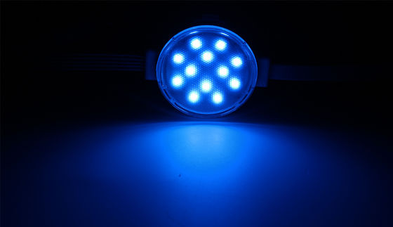 12LEDs Farbe 24V 50mm Punktlichtquelle DMX512 dekoratives Pixellicht