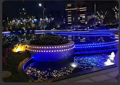24V 50mm Farbpunktlichtquelle IP67 Dauerdekorations-Pixellicht im Außenbereich