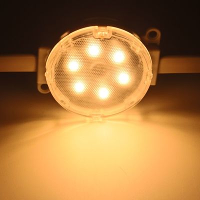 50mm Pixel RGBW Wasserdichte LED-Punktlichtquelle DMX512 Hohe Helligkeit für Fassade