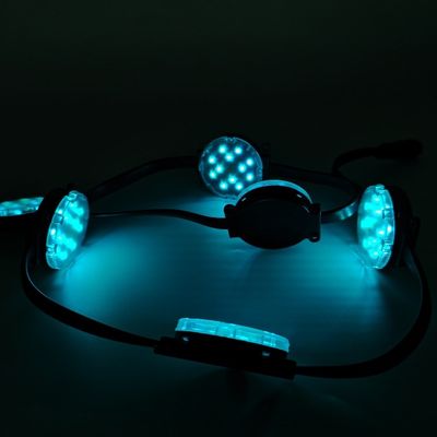 50 mm Mehrfachlampenwasserdichte LED-Punktebeleuchtung für Fassaden DMX512