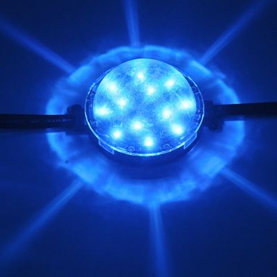 Beamwinkel 120 Grad Mehrfachlampe Wasserdichte LED-Punktebeleuchtung für Fassade DMX512 hohe Helligkeit
