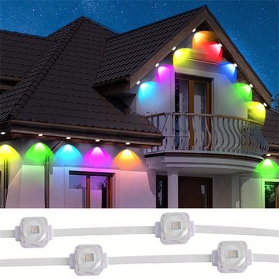 LED-Punktlichtquelle Pixellicht für Weihnachten im Freien Hohe Helligkeit 24V Farbe IP67