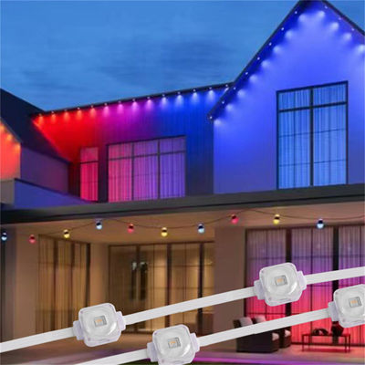 Außen 20mm RGBW LED-Eave-Leuchten mit Wifi und Fernbedienung