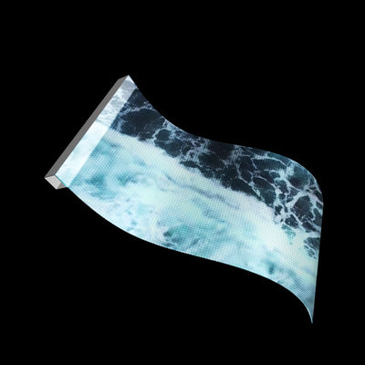 Hohe Transparenzrate Led Transparent Film Bildschirm P6 P8 P10 für Geschäftsanwendungen