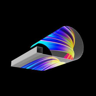 Pixel Pitch 16mm LED Transparent Film Bildschirm Weich für Glas installiert Spielen Werbung
