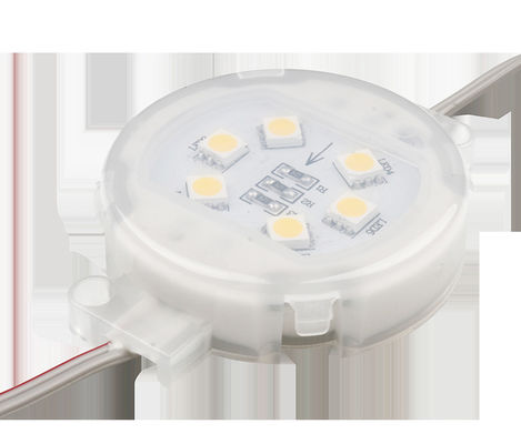 RGB-Farbwechsel-LED-Pixelpunktlicht für Gebäudehaus Außenbeleuchtung 24V IP67 Wasserdicht 50mm