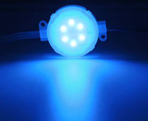 SMD5050 1,5 W RGB LED Pixelpunktlicht für Außenbeleuchtung 50mm Gebäudehaus IP67 Wasserdicht 24V