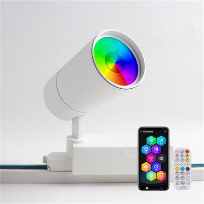 Moderne 40W RGBW 220V LED-Verstellbares Gleislicht mit Wifi-Steuerung und DC24V Schienenbeleuchtungssystem