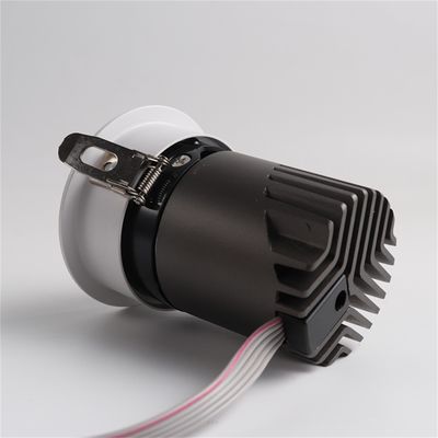 Smart Auxillery LED Spotlight Motorcycle 20W RGBW SPI USC2904 Trimless Recessed Grill Spot Light