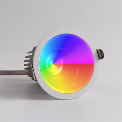 Eingebettete Mehrmodus-LED-Spiegellampe Scharfe LED-Beleuchtung Innenräume Kreisquadrat AC100-240V
