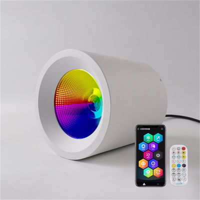Innenraum-Multi-Mode-Farbe 60W RGBW-LED-Rücklicht mit GU10 MR16-Leuchthalter und AC100-240V-Eingangsspannung