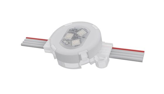 Permanente Weihnachtsbeleuchtung Urlaub Led Smd3535 DMX 512 12V RGB Digital 30mm Adressierbares Led Pixel Punktlicht