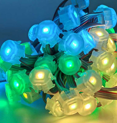 Pixel-Licht 20mm DCs 12V Digital RGB LED für Einkaufszentrum, LED-Pixel-Kette
