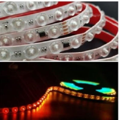 24V Eingangsspannung LED-Streifenlicht mit hoher Helligkeit und anpassbarem Weiß, Grün, Rot