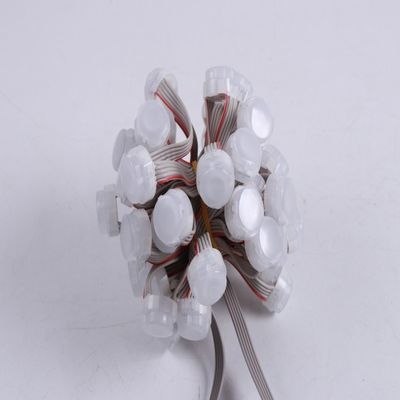 0.3W RGB Point Light Source for Christmas Decoration 50mm LED Pixel Modules