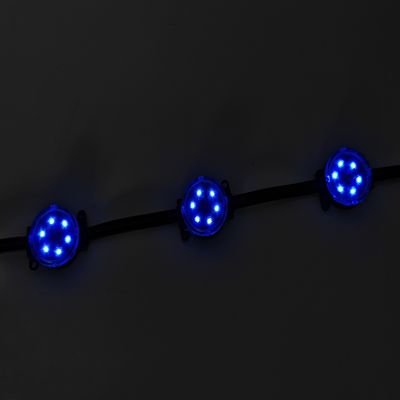 24V Smart RGB LED Pixel Lights Christmas Navidad Outdoor Holiday Lights P67 PC Body Permanent Holiday