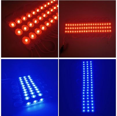 LED-Modul für dekorative Außenbeleuchtung DC 12V 1,5W 3-Linsen-Einspritzlicht SMD2835/SMD5730 1200-15000k