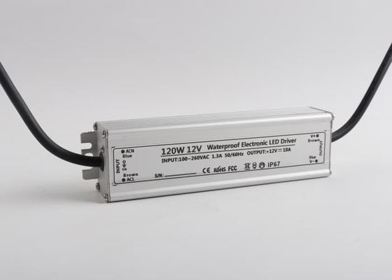 High Efficiency 120W Waterproof Outdoor Indoor Led Lights Power Supply  Driver with DC12V Output