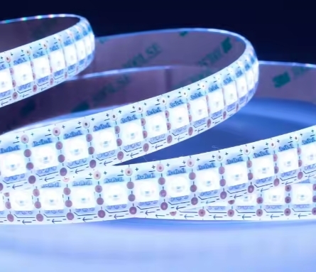 Warme weiße LED-Streifenlicht SMD 2835 Lichtstreifen DC 24V 10mm 12mm PCB Beleuchtung Dekor