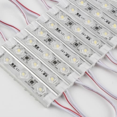 IP67 wasserdichtes PVC-Injektions-LED-Leuchtenmodul DC12V SMD3030 für Werbedienst
