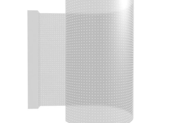 Flexibler ultra-transparenter Film P10 LED-Bildschirm für den Innenbereich, vollfarbig, hochtransparentes Glas-Videodisplay