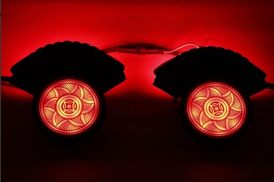 Fabrik-Direktverkauf Hochwertige Messelampen 50mm DC24V IP67 RGBW Led Point Lights Vergnügungspark Led-Lichter