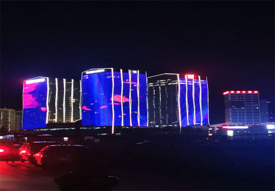 1W RGBW 30mm DC12V 5-Draht-Vollfarb-IP67-wasserdichte LED-Quellpixel-Punktleuchte für Gebäude im Außenbereich