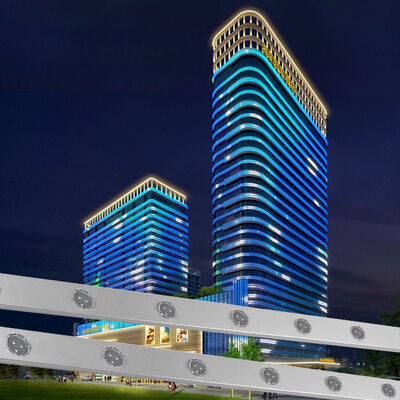 Miracle Bean 30mm RGB LED Punktlicht Wasserdicht Außen IP67 DC12V mit PC-Körper