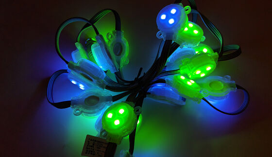 Startseite /LED-Punktlicht/Werkspreis Außenlicht RGB Led-Punktlicht Vollfarbe 29,5mm DC12V IP67 wasserdicht Led-Pixel-Leuchten