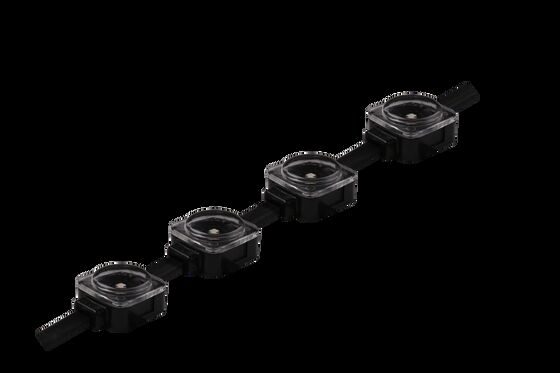 LED-Lichtschöpfung für LandschaftAußengebäude 25mm 5V 0.3W LED IP67 Außenprogrammierbares RGB