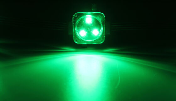 Led-Lichtschutzquellen RGB 25mm IP67 SMD3535 0,75W Wechseldekorationsbeleuchtung für Garten oder Gebäude