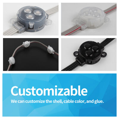 25mm Outdoor LED Point Light with IP67 Waterproof and Adjustable Color Temperature for Decorative Lighting