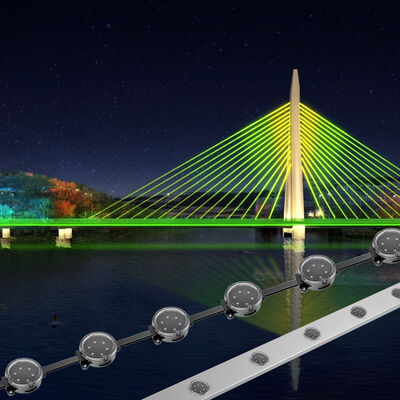 40mm Smart Addressable LED Pixel Light IP67 Waterproof High Brightness Pixel Lamp for Outdoor Facade Media Wall