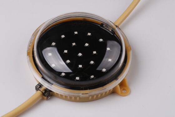 IP67 Rated 100mm Diameter LED Point Light with DMX512 Control for Outdoor Decoration