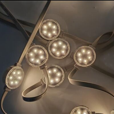 50mm 24V SMD3535 IP67 Waterproof LED Point Light Flexible 120 Beam Angle PC Material Lighting 