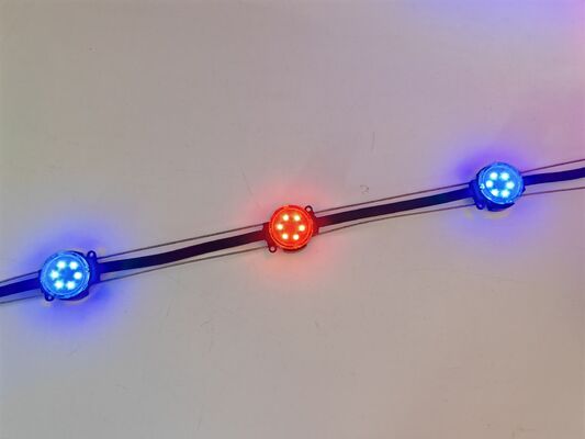 30mm RGBW LED Pixellicht IP67 wasserdicht DC12V Außenlicht für Gebäudefassade