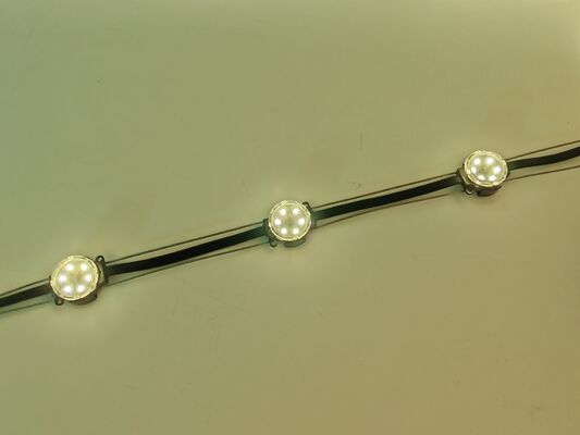 40mm DC24V IP67 Waterproof 120 Beam Angle PC Material LED Point Light SMD3535 RGBW