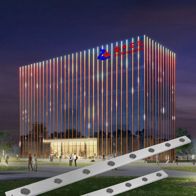 DC24V 50mm RGB Vollfarb-LED-Punktlicht IP67 wasserdicht für die Außenwanddekoration