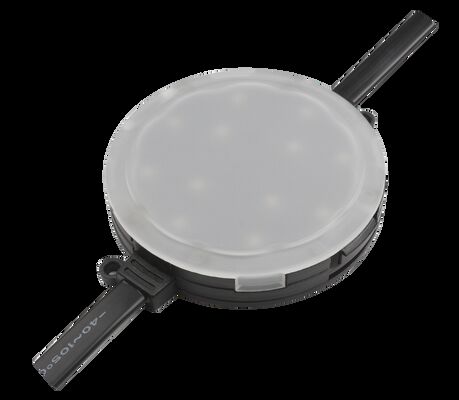 80mm RGBW DC24V Pixelpunktlicht DMX512 IP67 Wasserdicht 120° Strahlwinkel UV-beständig