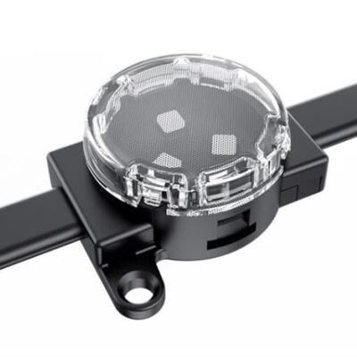 IP67 wasserdichtes LED-Gitterbildschirm für den Außenbereich P12.5 Vollfarben-RGB-Flexibilitätsvorhang für Mallwerbung