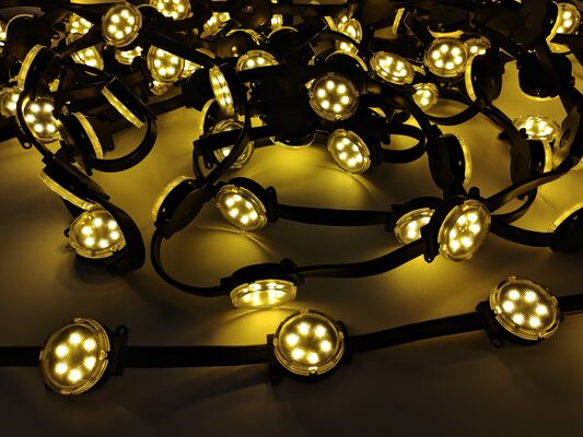 50mm IP67 wasserdichte RGBW LED Pixel Leuchte mit DMX512 Steuerung für die Dekoration von Außenfassaden