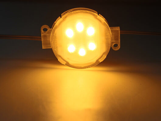 IP67-zertifiziertes LED-Punktlichtsystem, 50 mm, PC, wetterfeste Straßendekoration für Kunstausstellungen zu Weihnachten, Neujahr und Nacht