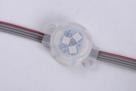 Outdoor 30mm RGB Full Color LED Point Light IP67 Waterproof for Sports Field and Exterior Illumination
